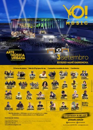 Brasília recebe Yo Music 2016