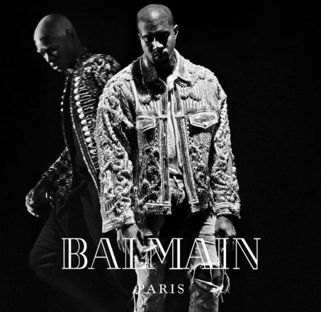 Balmain + Kanye West + Kim Kardashian (2)