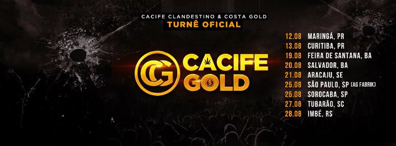 Turnê Cacife Gold 2016