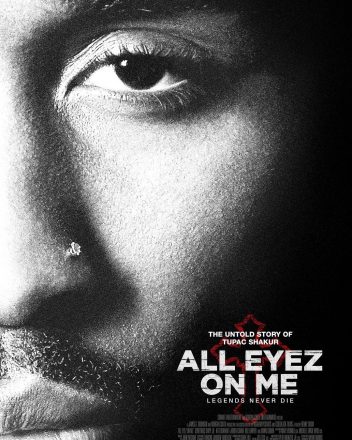 Poster Tupac - All Eyez On Me Legends Never Die