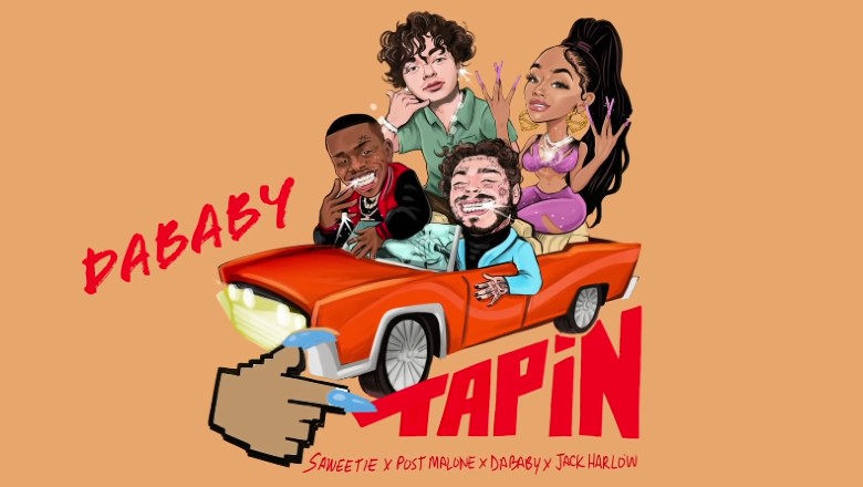 Lovin on me jack harlow текст. Jack Harlow Post Malone. Джек Харлоу и Дуа липа. Tap Ln Saweetie feat .Post Malone . DABABY & Jack Harlow. Эмма Чемберлен и Джек Харлоу.